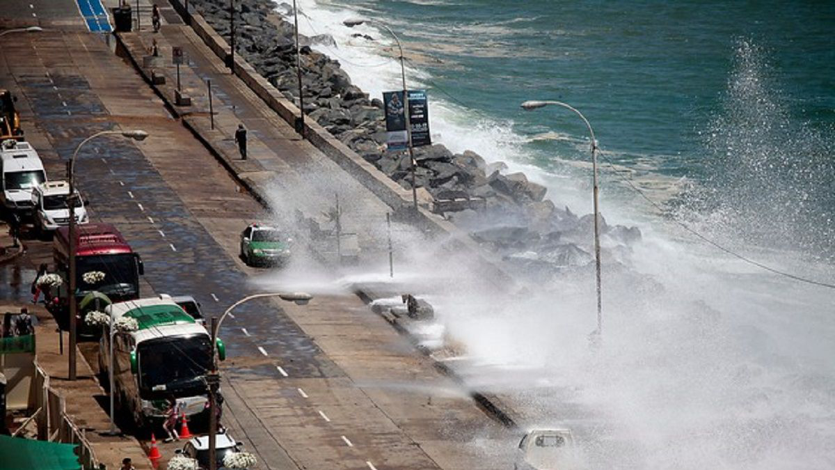 Armada advierte sobre marejadas en la costa del país