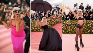 Este fue el vestido desmontable con que Lady Gaga deslumbró en la Gala MET 2019