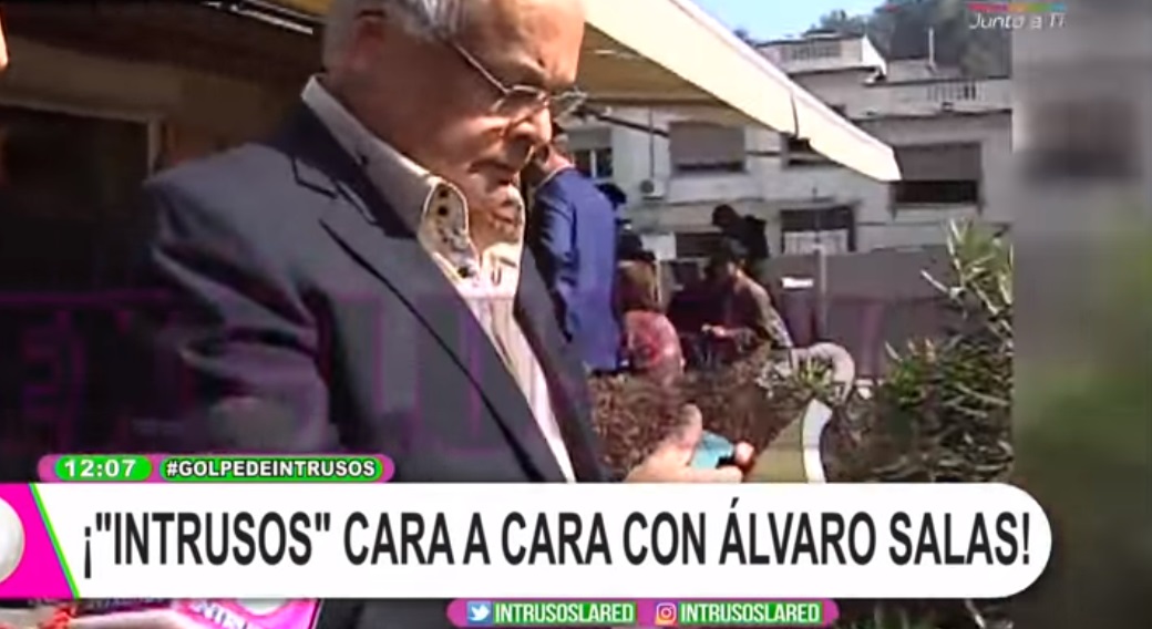Álvaro Salas responde duramente a quienes le preguntaron por la relación con su hijo