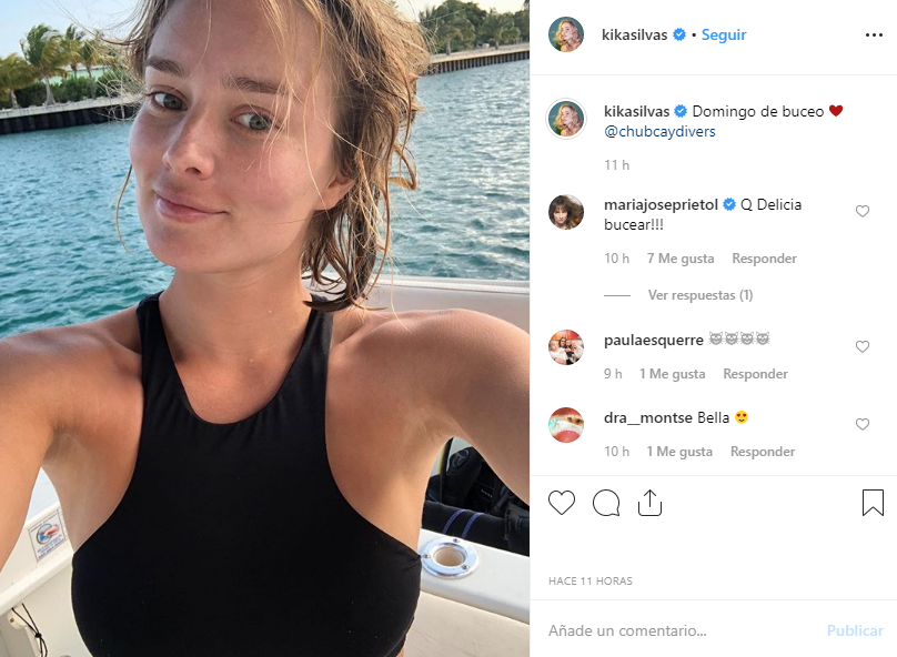 Kika Silva saca aplausos con fotos desde Las Bahamas