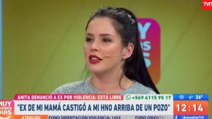 Angie Alvarado contó en "Muy buenos días" violentos episodios que sufrió su madre con su ex pareja
