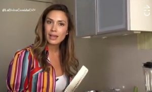 El tip de Vanesa Borghi en "La divina comida" que ni ella misma siguió