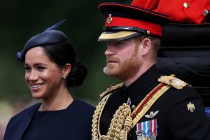 Meghan Markle reaparece en público a un mes de haber dado a luz