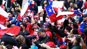 El chileno que se robó las miradas en el partido Chile vs Japón