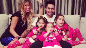 Con estas fotos Coté López celebró los 9 años de sus trillizas