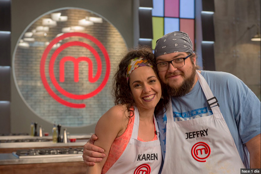 Karen y Jeffrey, de 'MasterChef', estrenaron nuevo proyecto juntos