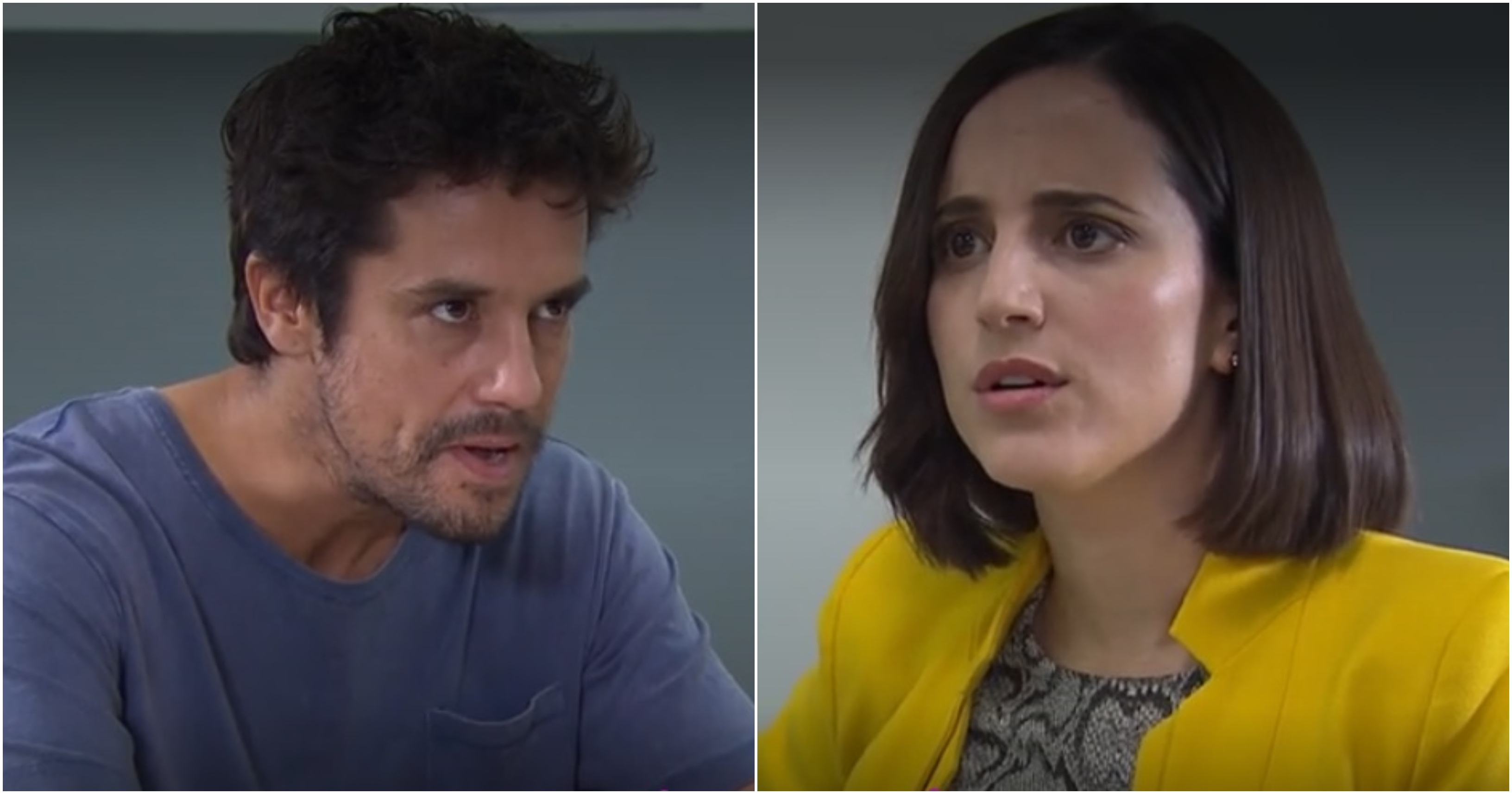 Televidentes festinaron con esperado cara a cara de Rocío y Tomás en "Verdades ocultas"