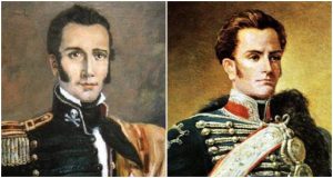 Diputado Juan Antonio Coloma celebra monumento a José Miguel Carrera, pero con imagen de Manuel Rodríguez