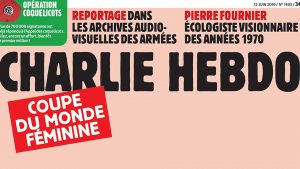 La portada que el medio Charlie Hebdo dedicó al Mundial Femenino de Fútbol que generó indignación en redes