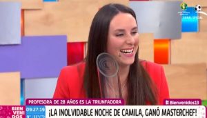 El problema técnico que tuvo que sortear Camila Ruiz en la final de "MasterChef"