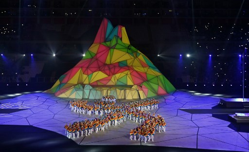 Bailes tradicionales en la Inauguración de los Juegos Panamericanos 2019