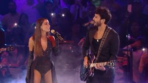Esta fue la apasionada presentación de Sebastián Yatra y Tini Stoessel en Premios Juventud 2019