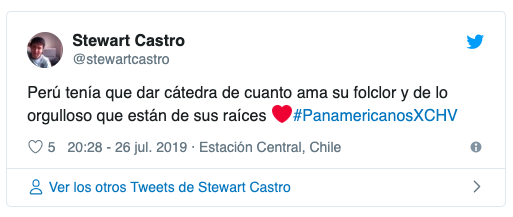 Reacciones en redes sociales a la inauguración de los Juegos Panamericanos Lima 2019