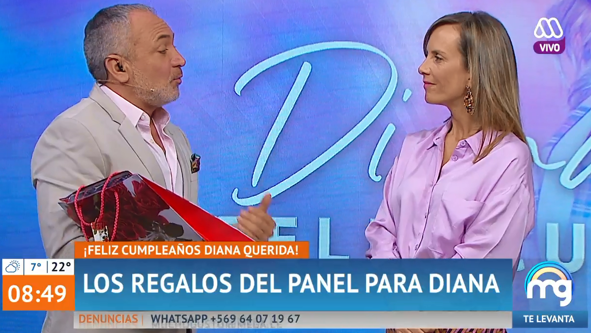 El osado y sensual regalo de Luis Jara a Diana Bolocco por su cumpleaños