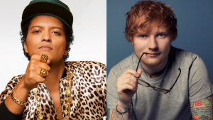 ¡Así suena "Blow"! La nueva colaboración de Ed Sheeran y Bruno Mars