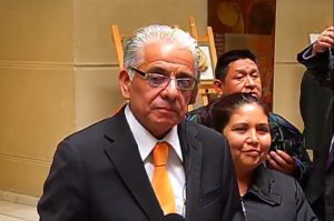 El despacho más emotivo del periodista Fidel Oyarzo en el Congreso