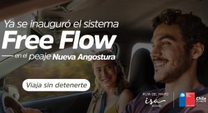 Ya está funcionando: inauguran sistema free flow en peaje Nueva Angostura