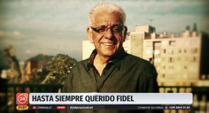 El sentido homenaje de TVN para despedir a su periodista Fidel Oyarzo