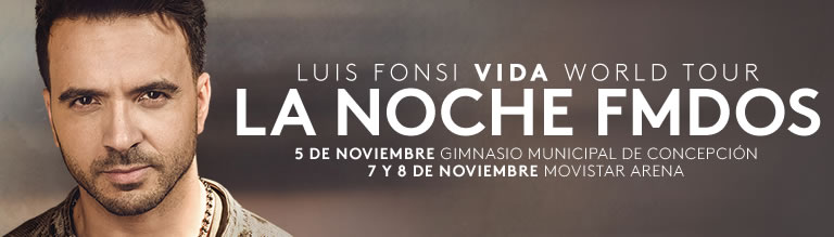 ¡8 de noviembre: La noche de FMDOS! Presentamos en vivo a Luis Fonsi