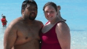 Pareja bajó más de 110 kilos para cumplir su sueño de ser padres ¡Así lucen ahora!