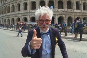 Así se veía Federico Sánchez en los inicios del programa "City tour"