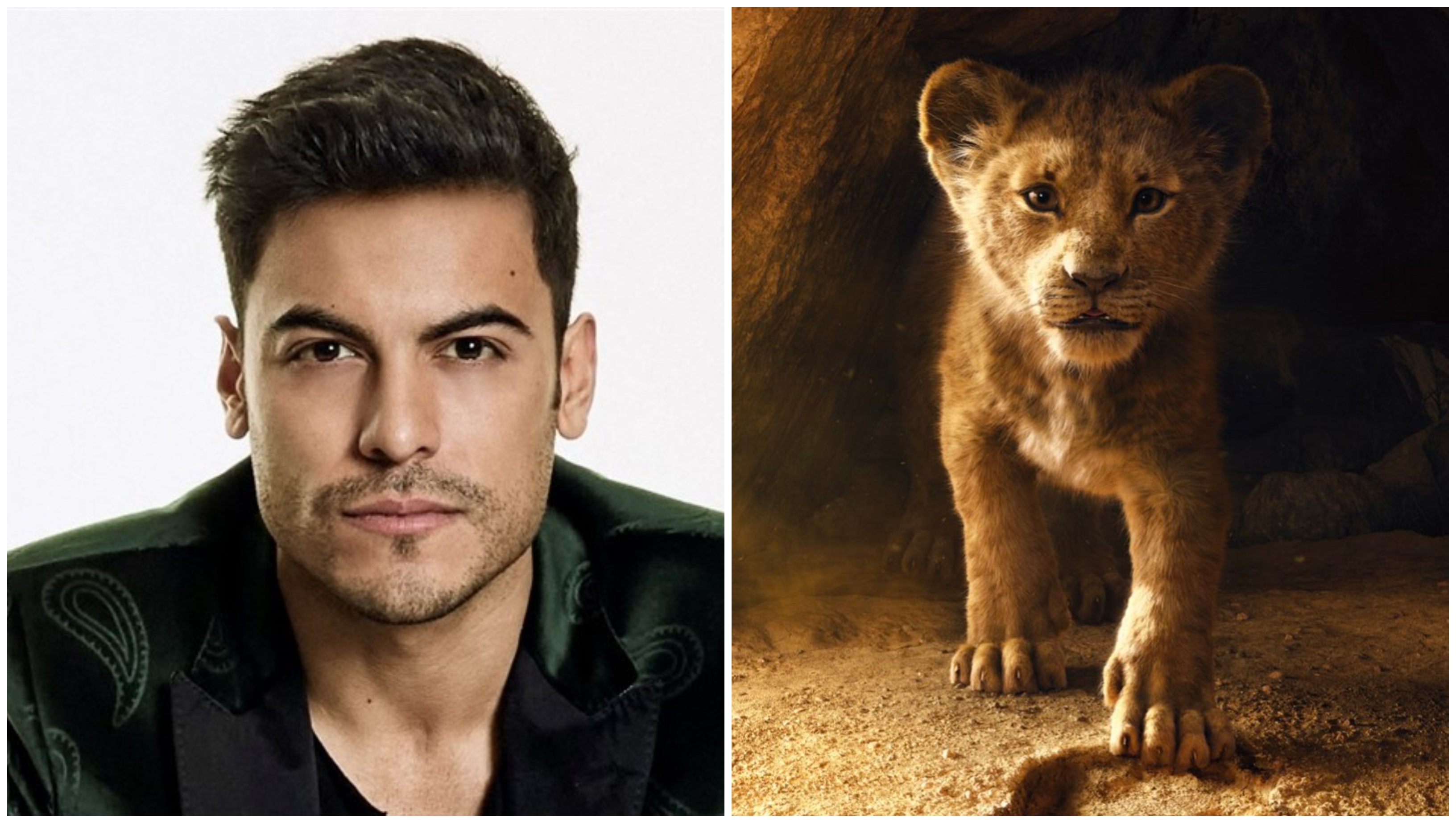Carlos Rivera será la voz de "Simba" en la versión en español de "El rey león"