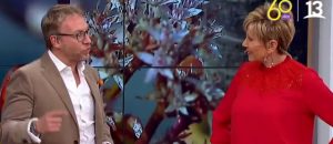 Martín Cárcamo encaró a Raquel Argandoña por 'pelar' a panelista de "Bienvenidos"