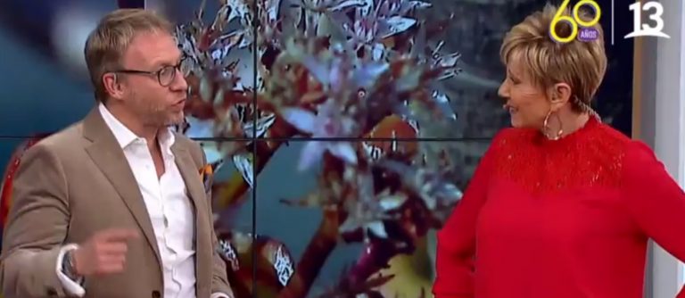 Martín Cárcamo encaró a Raquel Argandoña por 'pelar' a panelista de "Bienvenidos"