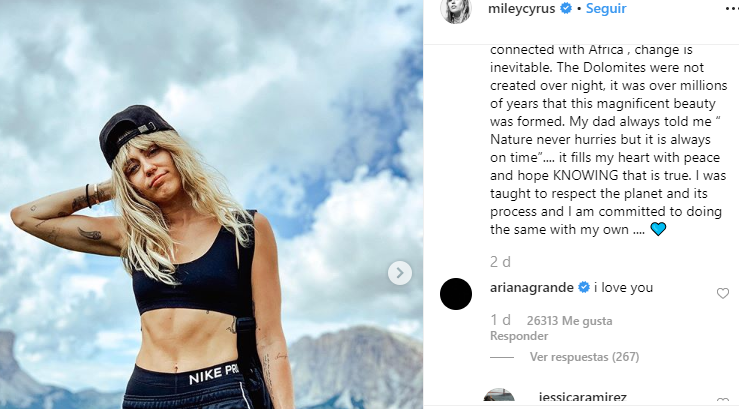 Miley Cyrus Ariana Grande