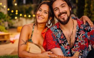 Denise Rosenthal dejó un tierno mensaje de despedida a su pareja antes de viajar a Los Angeles