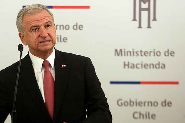Ministro de Hacienda Felipe Larraín