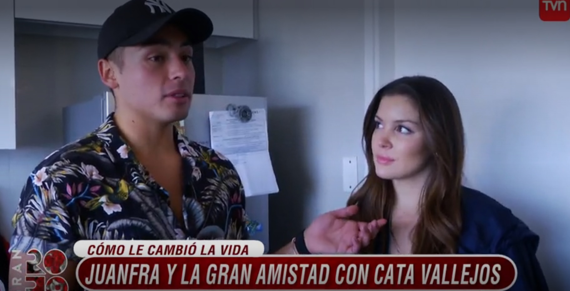 Juanfra Matamala mostró la casa que comparte con Cata Vallejos en el "Gran Rojo"