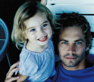 Hija de Paul Walker publicó inédita de su padre y emocionó a sus fans