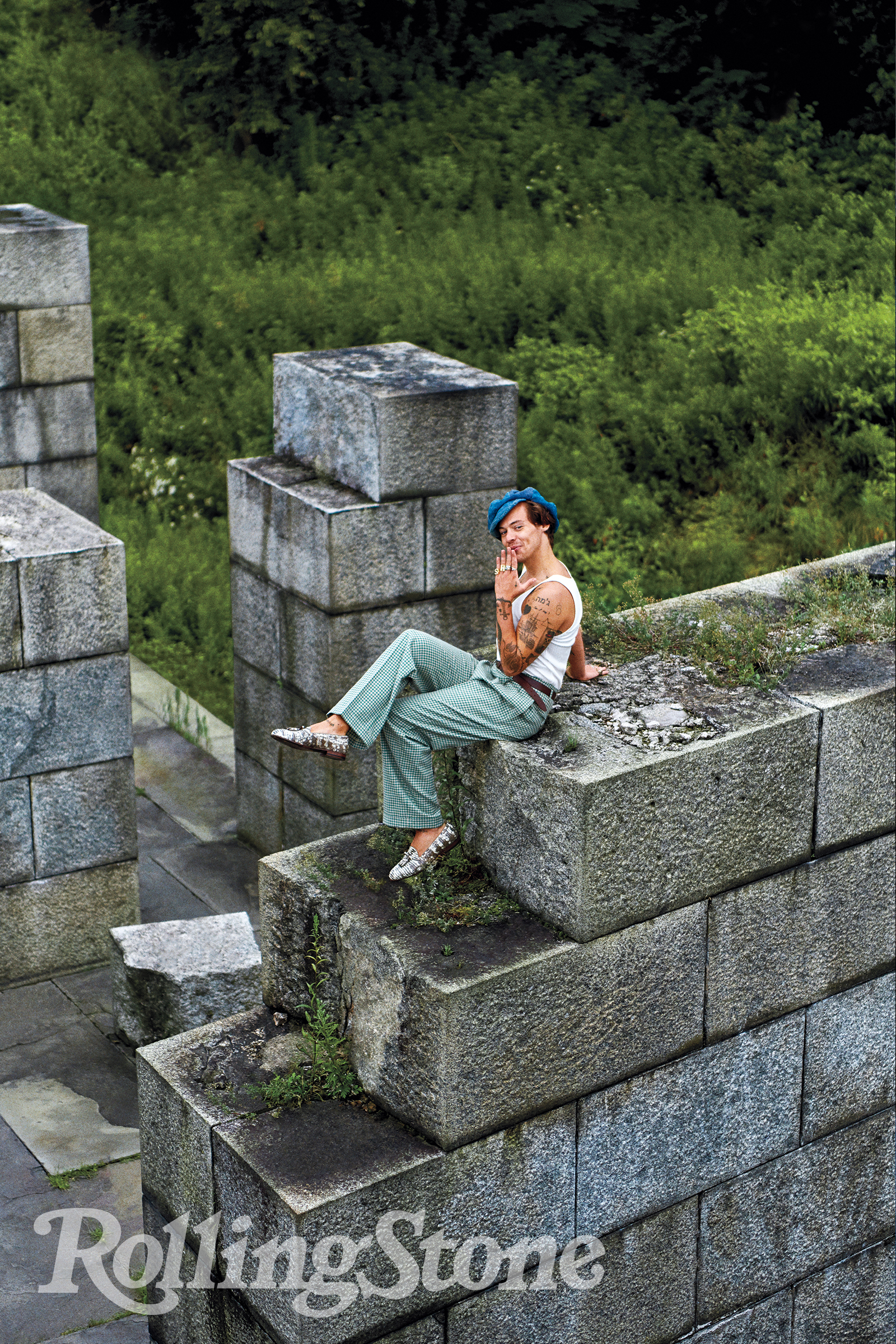 Style y sensual sesión de fotos para Rolling Stones