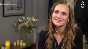 Amaya Forch encantó a todos mostrando la casa de su padre en "La divina comida"