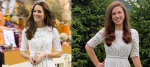 ¡Muy parecidas! Esta fanática de Kate Middleton ya ha replicado más de 250 looks de la duquesa