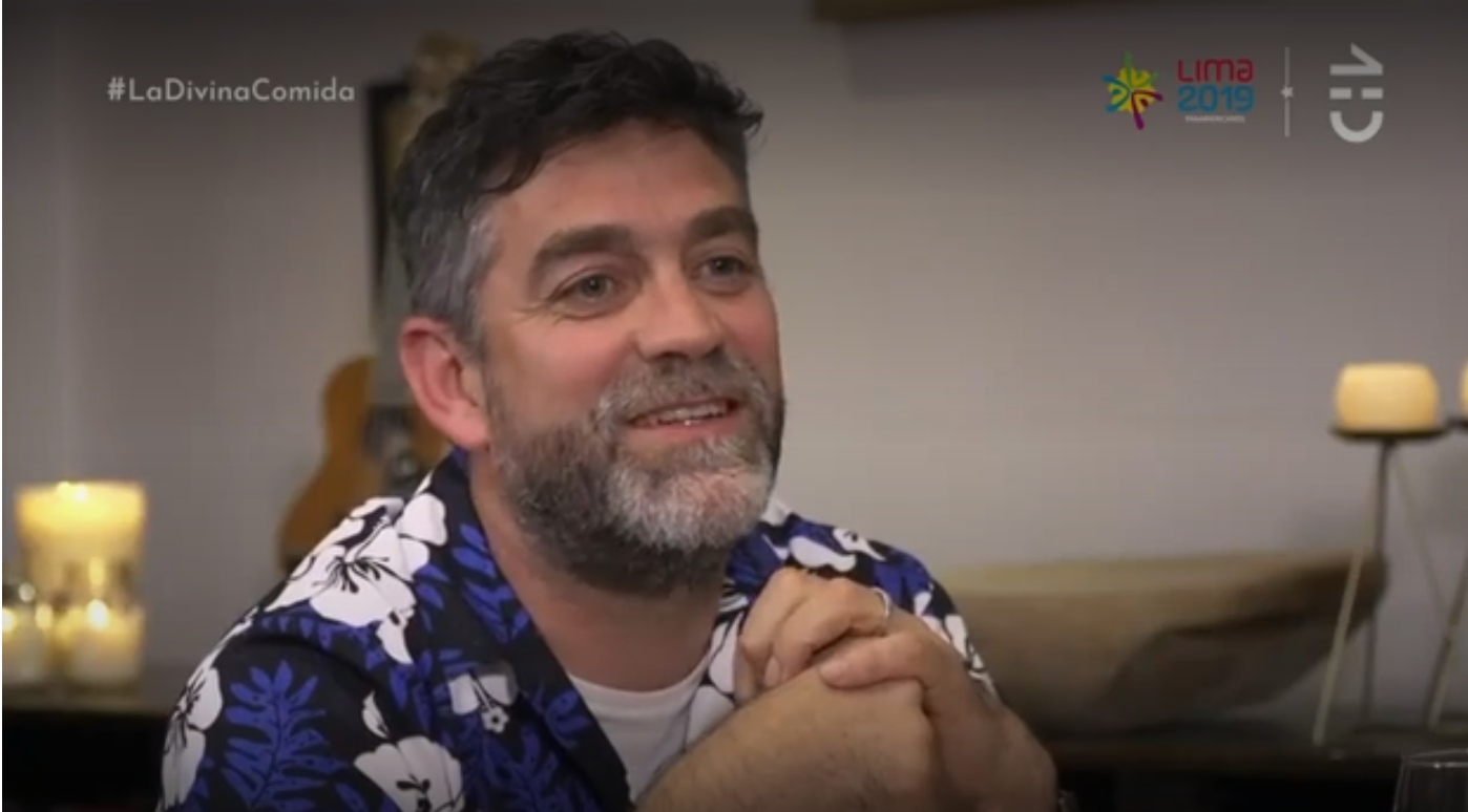 Felipe Braun encantó a espectadores con actitud en "La Divina Comida"