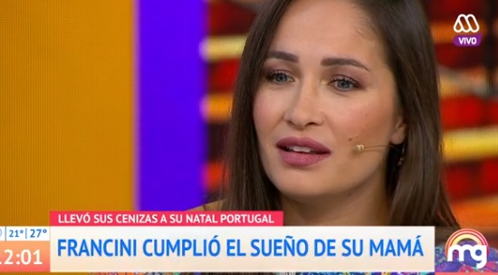 francini cumplió con el sueño de su madre