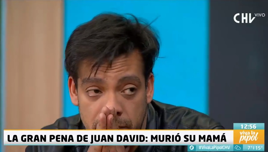 juan david rodriguez tras la muerte de su mamá