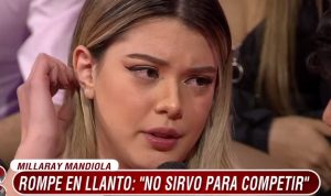 Millaray Mandiola tras su desempeño en "Gran rojo": 'No sirvo para competir'