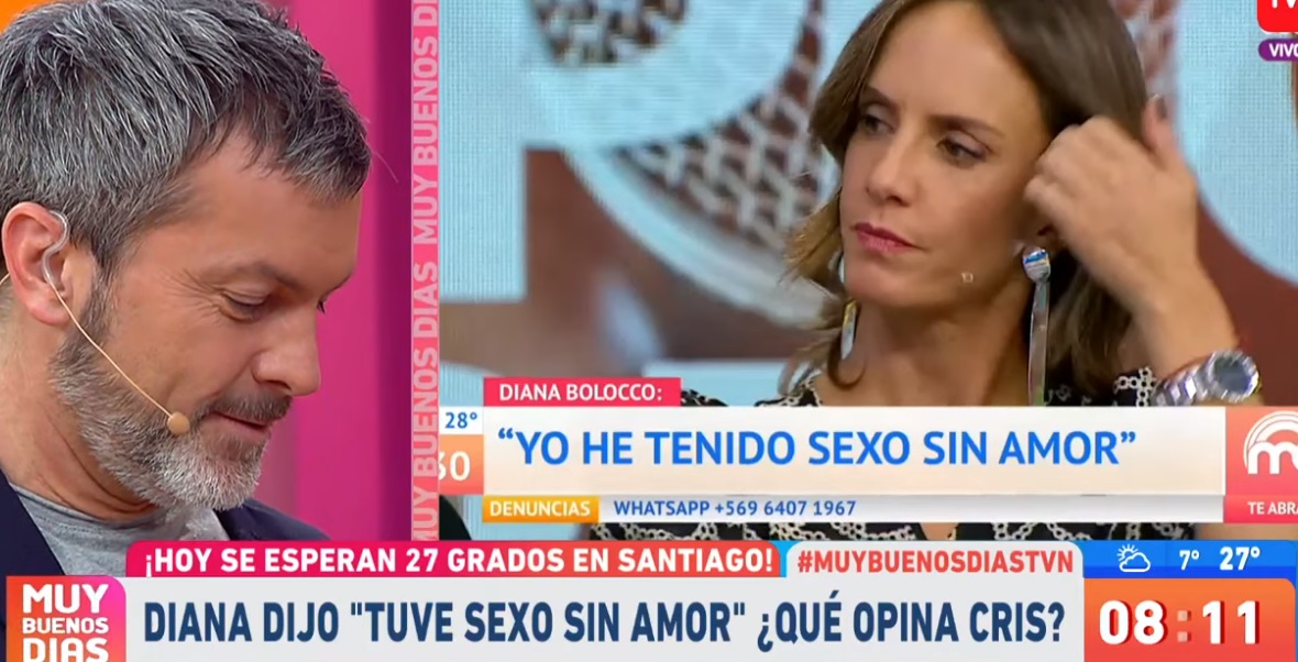 Sánchez responde a la confesión sin filtro de Diana Bolocco