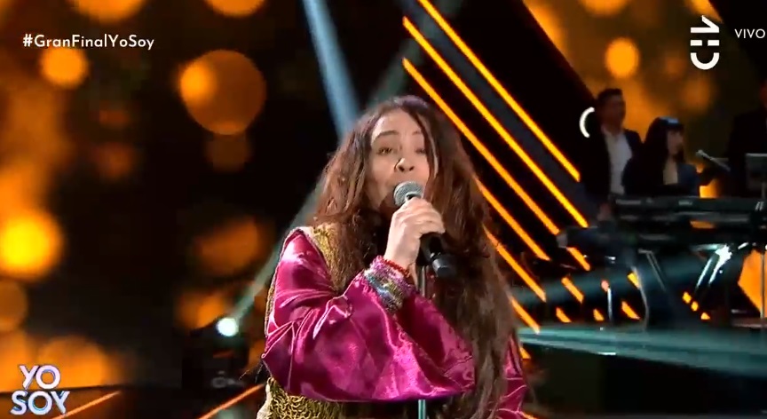 el fail que protagonizó Jennifer Pereyra quien imitó a Janis Joplin