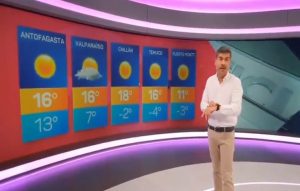 Meteorólogo de CHV se hizo viral por su troleo a discusión del proyecto de 40 horas laborales