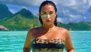 ¡Sin photoshop! Demi Lovato sorprendió con nueva foto en bikini