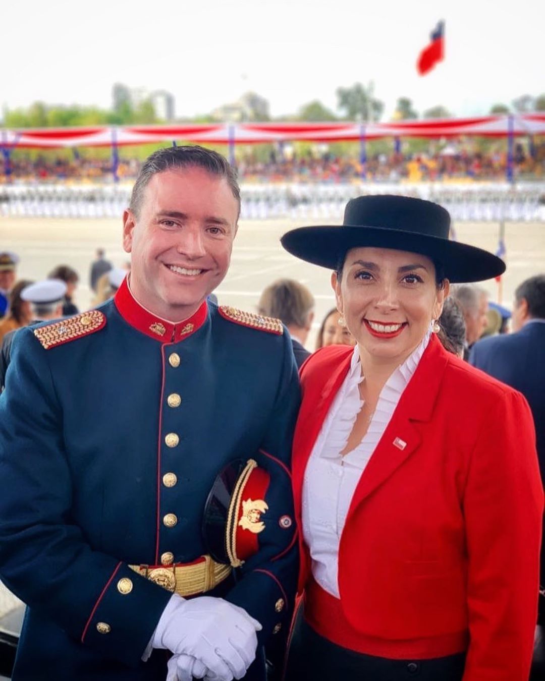 Karla Rubilar y Christian Pino 