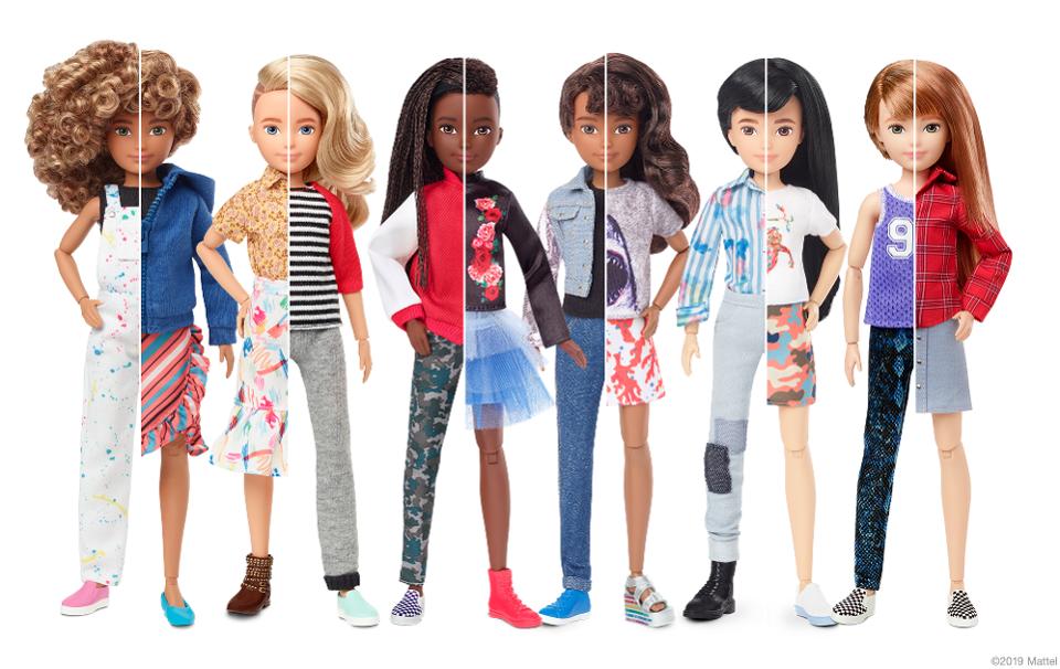 'Creatable World': Mattel estrena línea de muñecos inclusivos
