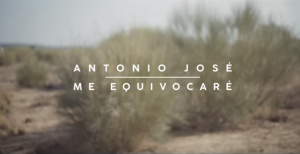#AlertadeEstreno: Revisa el nuevo single de Antonio José "Me Equivocaré"
