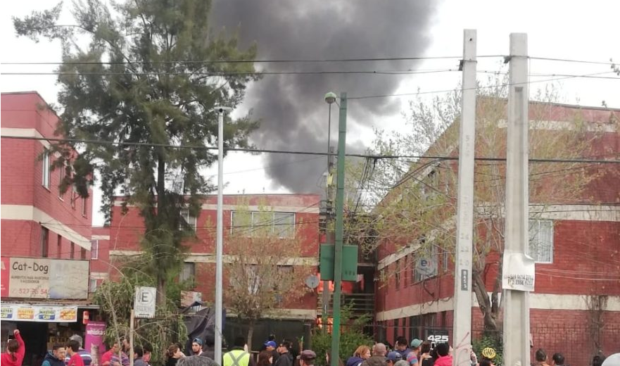 Accidente en El Bosque: avioneta del grupo FACh Halcones cayó sobre edificio