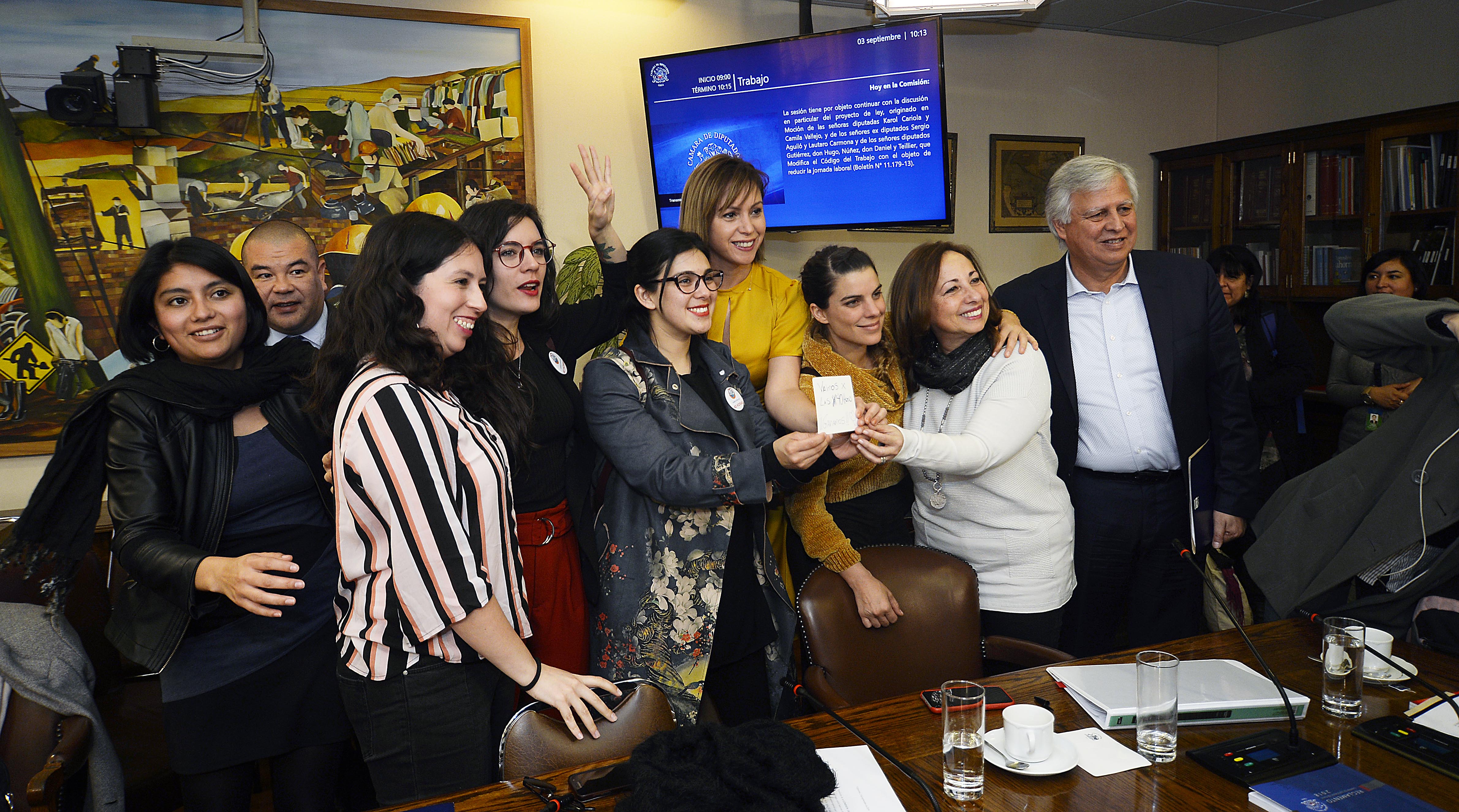 Proyecto de 40 horas pasó a discusión en la Sala de la Cámara de Diputados