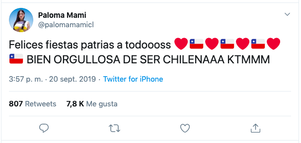 mensaje paloma mami